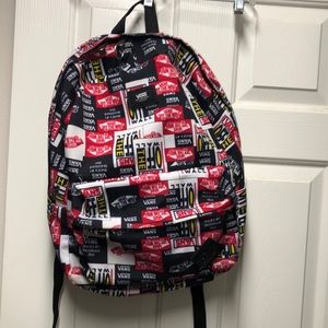 VANS logo backpack
